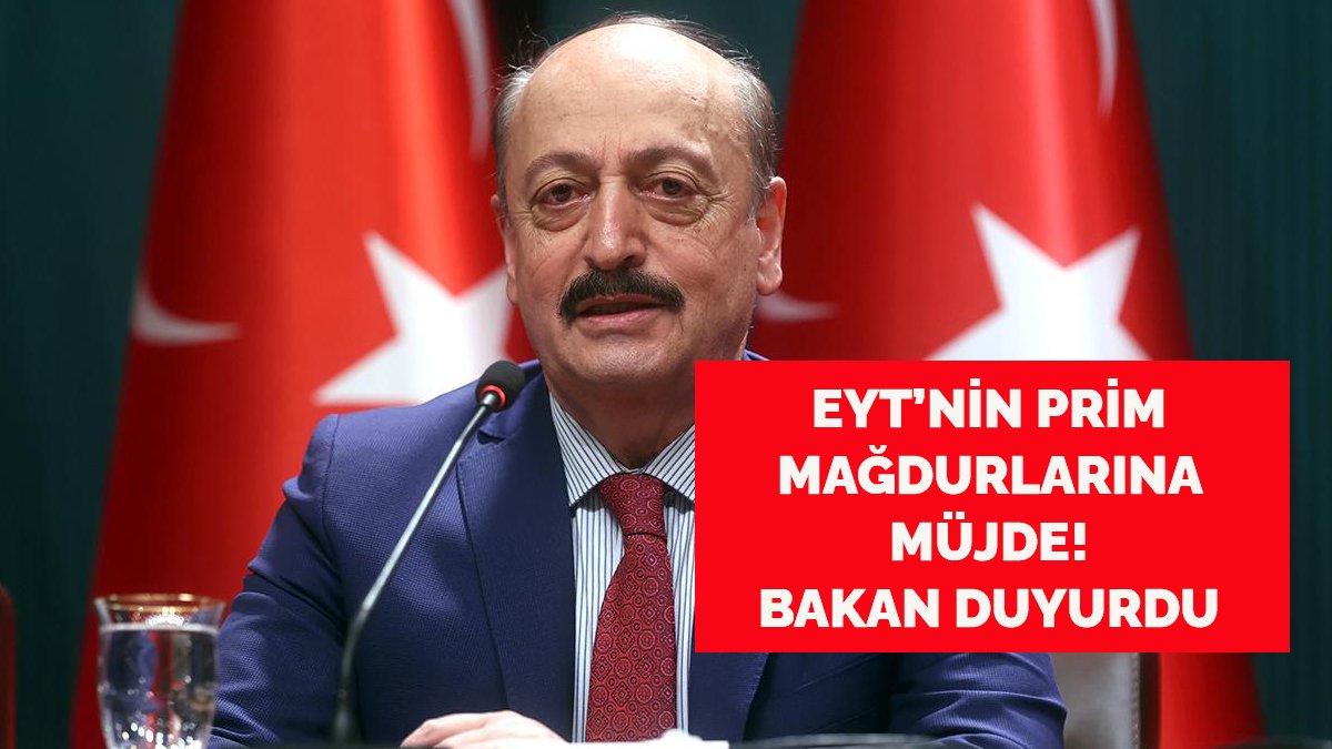 EYT'nin prim mağdurlarına müjde! Bakan Bilgin'den "Emeklilik" duyurusu