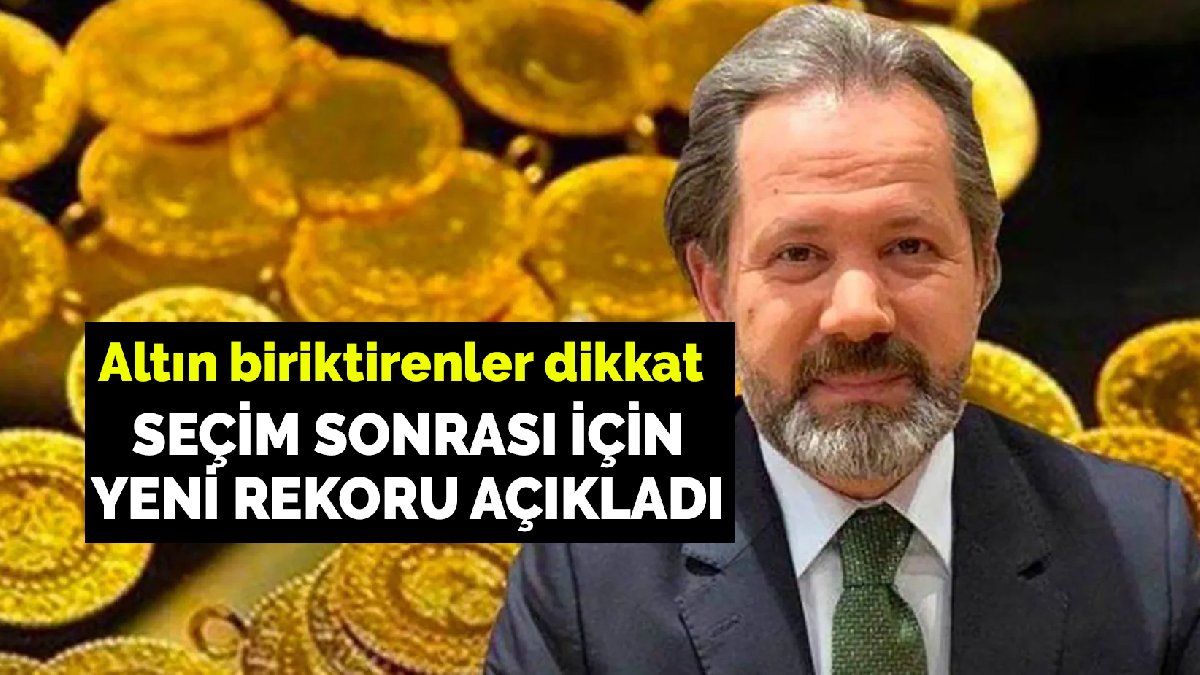 Altın biriktirenler dikkat! İslam Memiş yeni rekoru açıkladı: Bunu yapan kaybedecek
