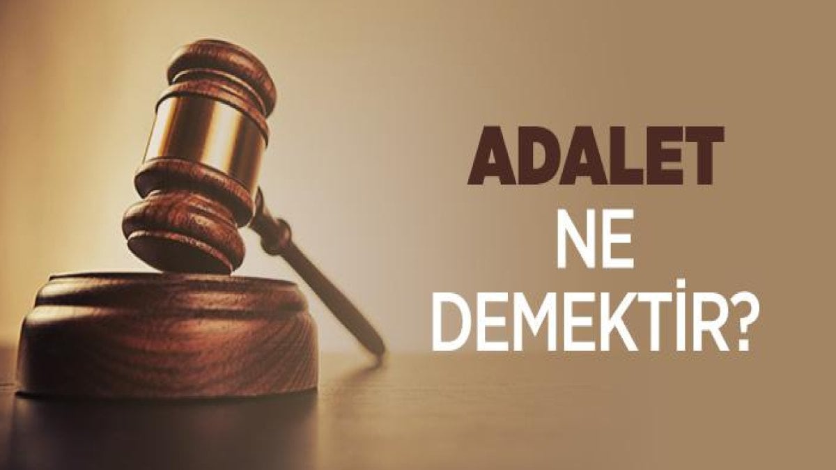 Adalet Ne Demek?