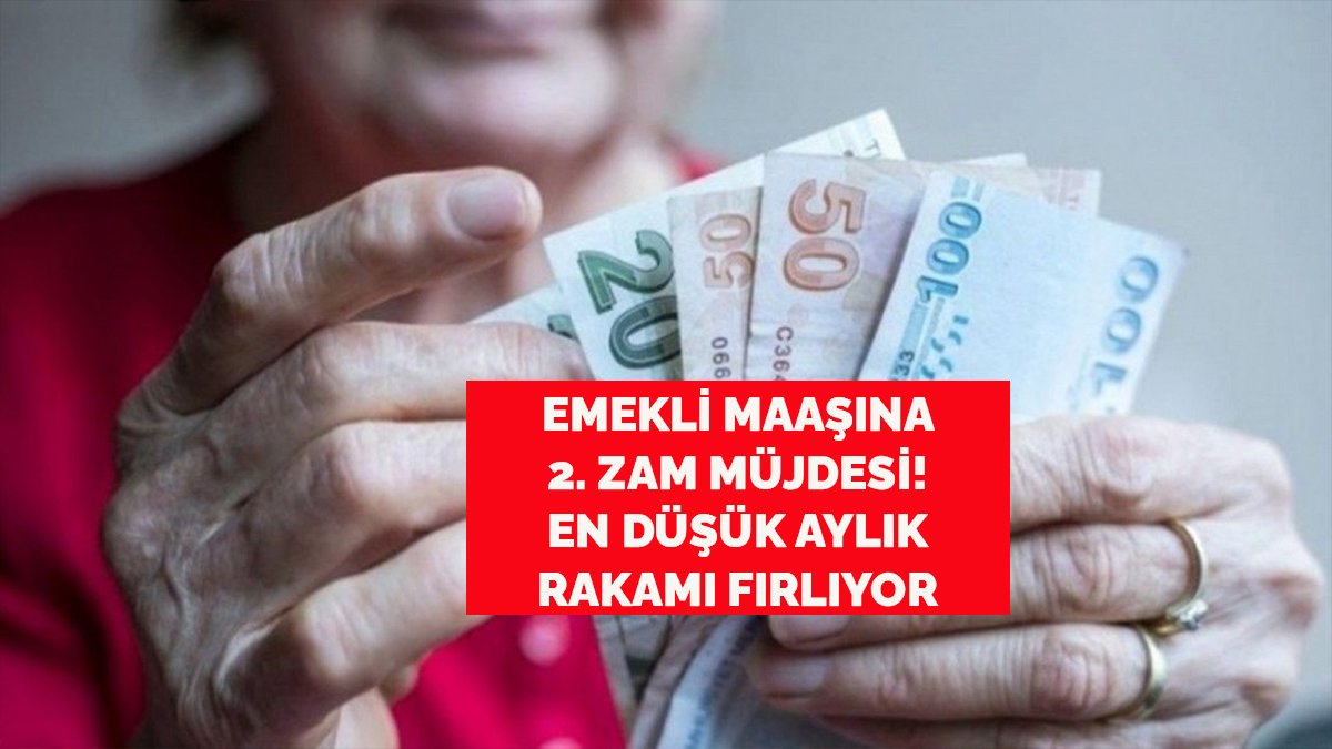 En düşük emekli maaşına 2. zam yolda