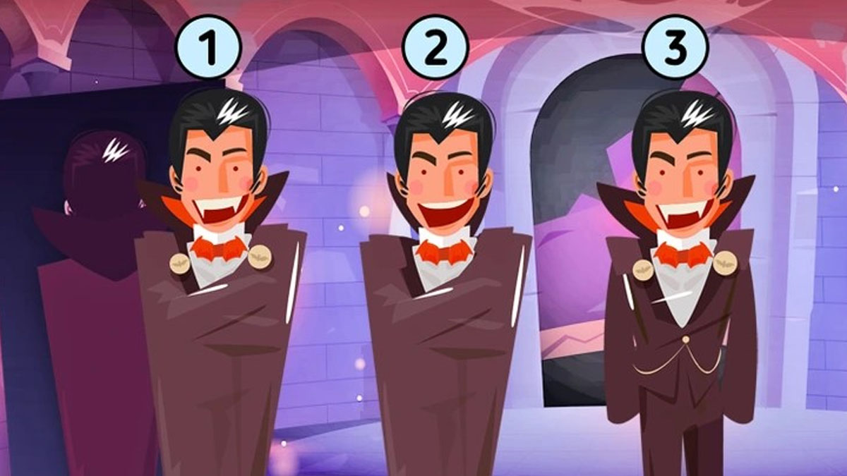 Gerçek vampiri bulan 125 IQ çıkıyor! Eşsiz zekanızı kanıtlayın: Deneyenlerin sadece %10'u 9 saniyede çözebildi