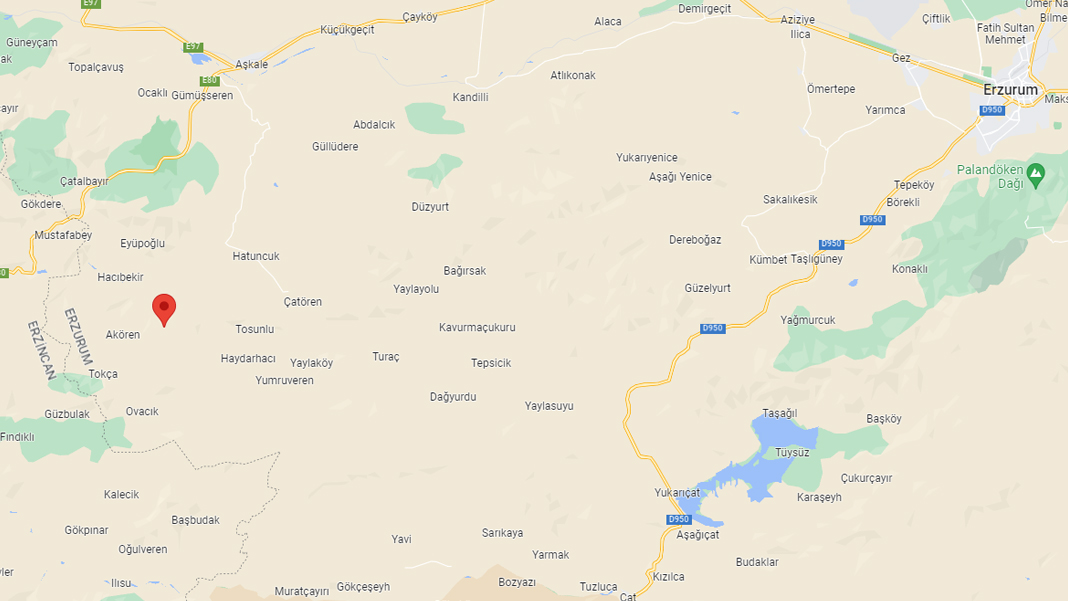 Osmaniye'nin ardından Erzurum'da 3.4 büyüklüğünde deprem |Son depremler