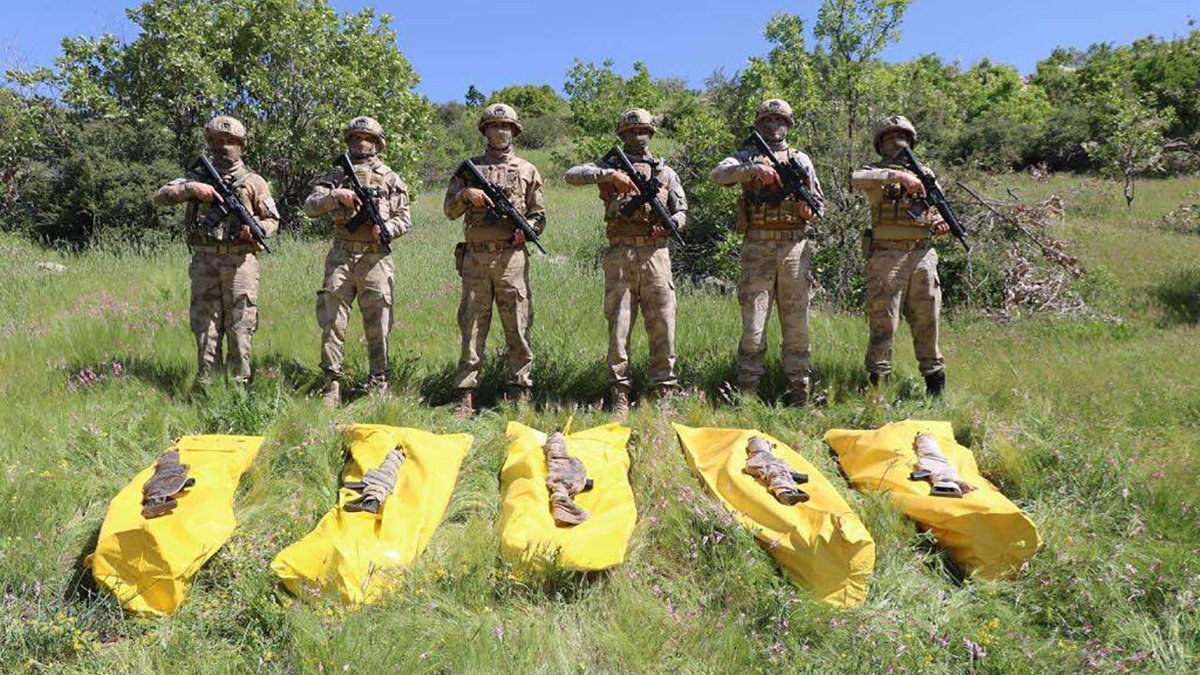 Şırnak'ta 5 terörist etkisiz