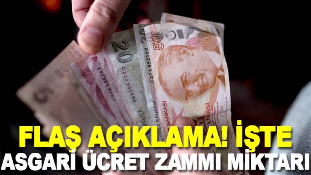 Asgari ücret zammı için flaş iddia! Erken tarih ve rakam verildi: Tam yüzde 50 birden...