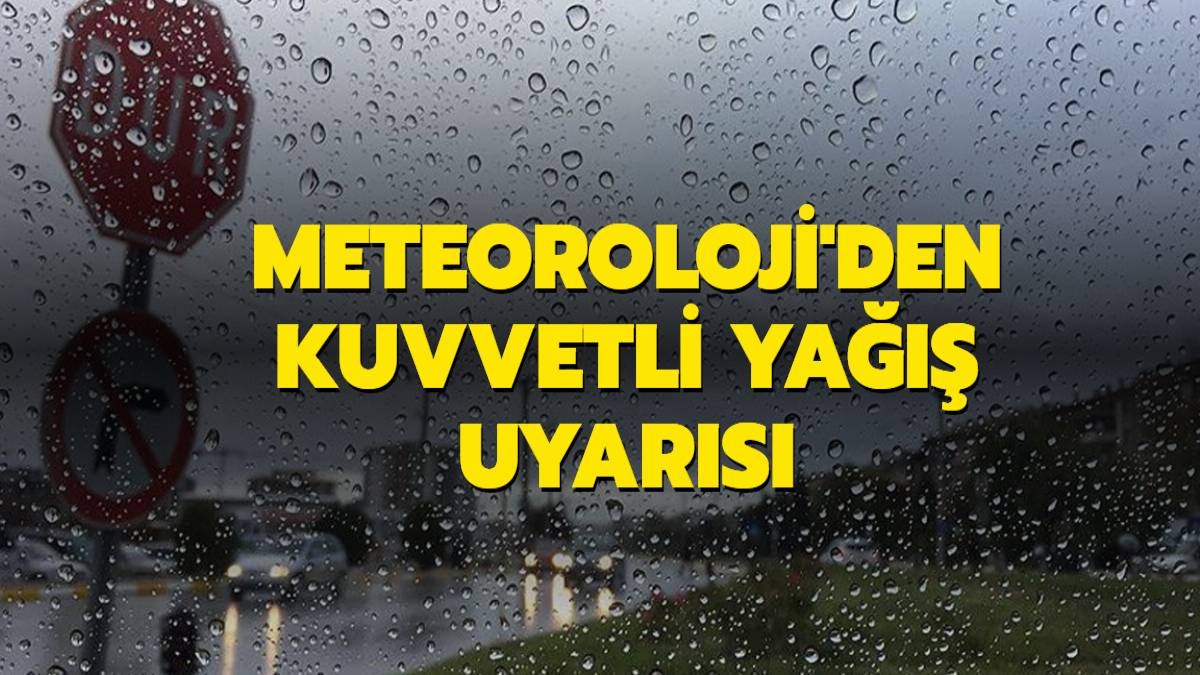 Meteoroloji korkutan tabloyu paylaştı! 62 ile gümbür gümbür gelecek: Tarih verildi