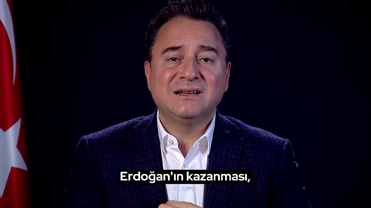Babacan'dan 'ikinci tur' çağrısı: Erdoğan'ın kazanması kıtlık yoksulluk demektir