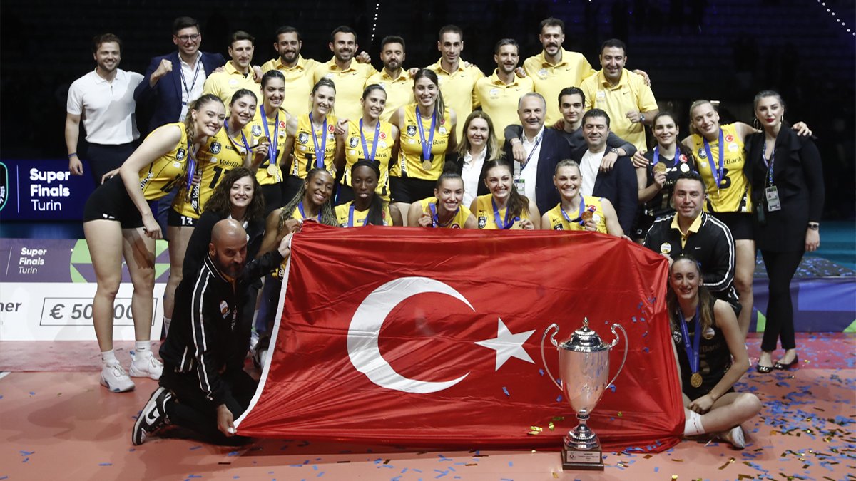 Filede büyük gurur! VakıfBank 6. kez Avrupa şampiyonu
