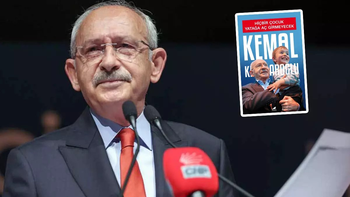 Kılıçdaroğlu'nun 'Hiçbir Çocuk Yatağa Aç Girmeyecek' kitabı raflarda