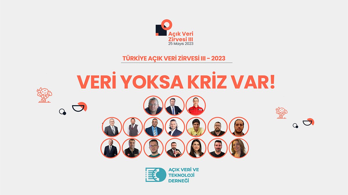 Açık Veri Zirvesi 2023, 25 Mayıs’ta afet ve deprem üzerine konuşacak