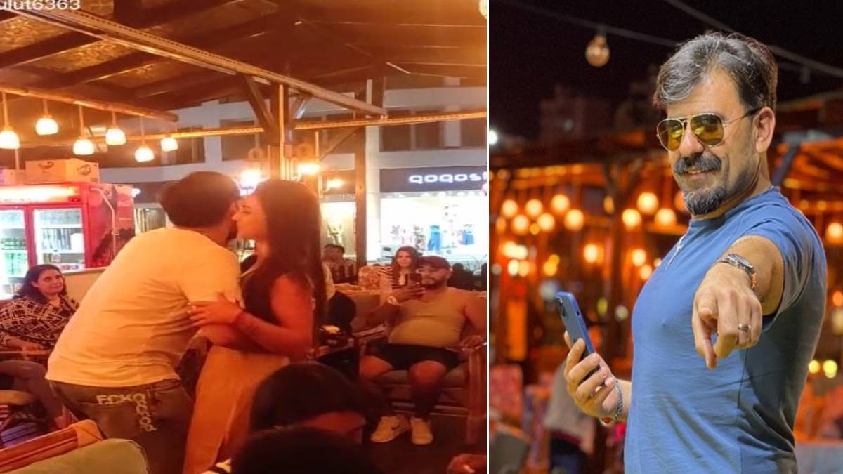 Çılgın Dondurmacı sınırı fena aştı! Kadın müşterisini kucağına aldığı gibi... İzleyenlerin ağzı açık kaldı