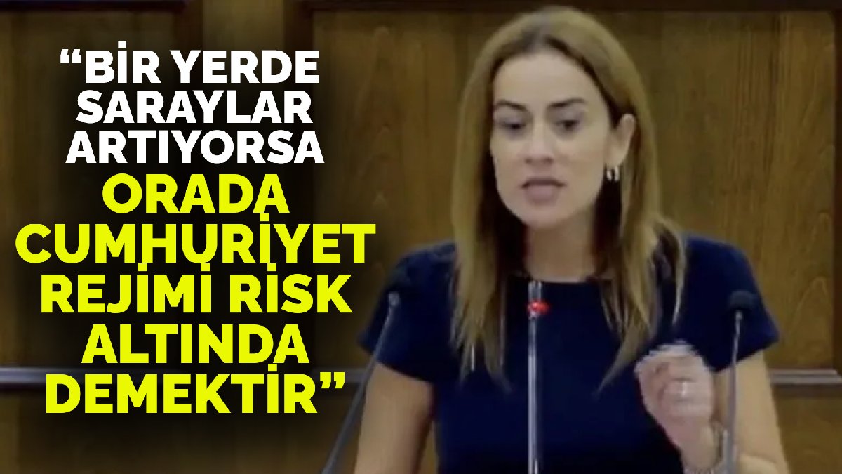 KKTC'li vekilin konuşması gündem oldu: "Vazgeçin bu devasa yapılardan medet uman zihniyetten"