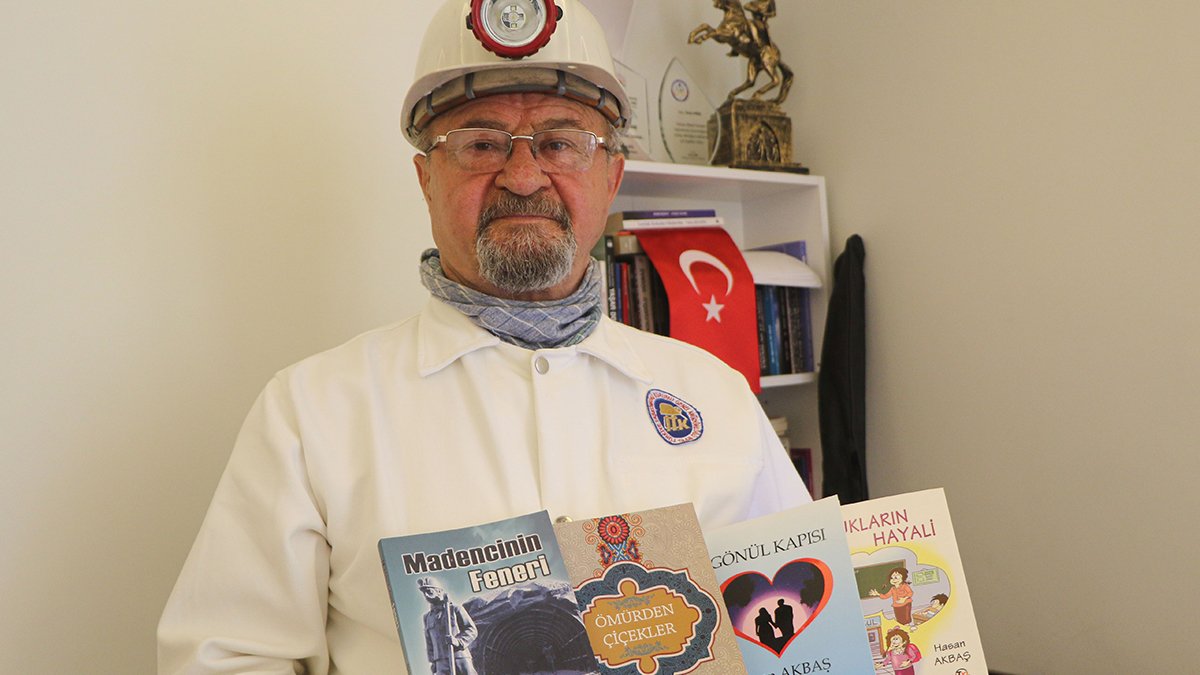Samsun'da 72 yaşında 'madenci şair': Kömürü aşa dönüştüren insanları anlattım