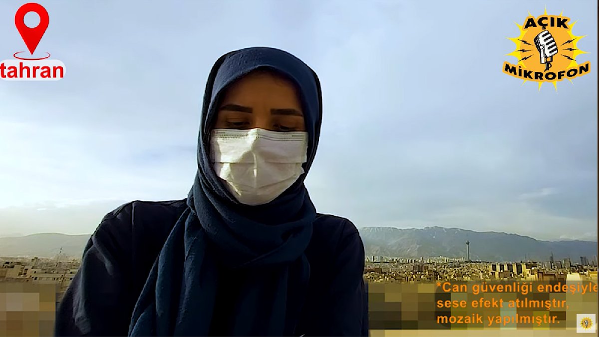 İranlı kadın Türk kadınlarına seslendi: "Bizim atalarımız gibi pişman olmayın. Cehennemin kapılarını kapatın"