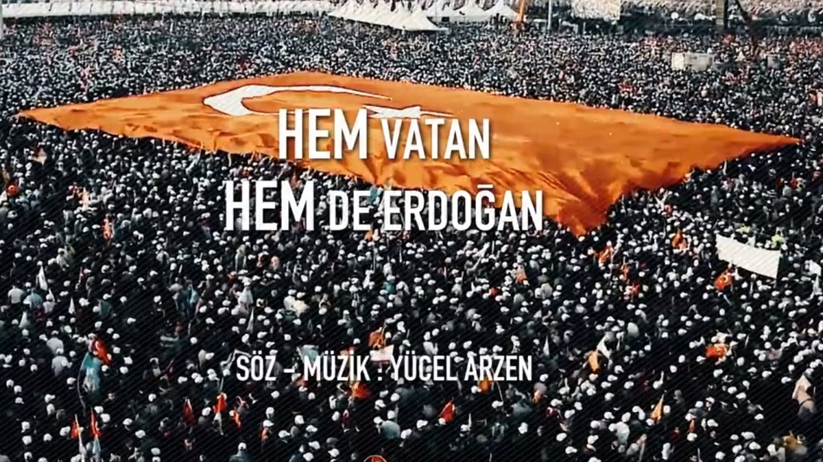 AK Parti'den Cumhurbaşkanı Erdoğan'a yeni şarkı: Gel de tutuşsun artık mayısın şafakları