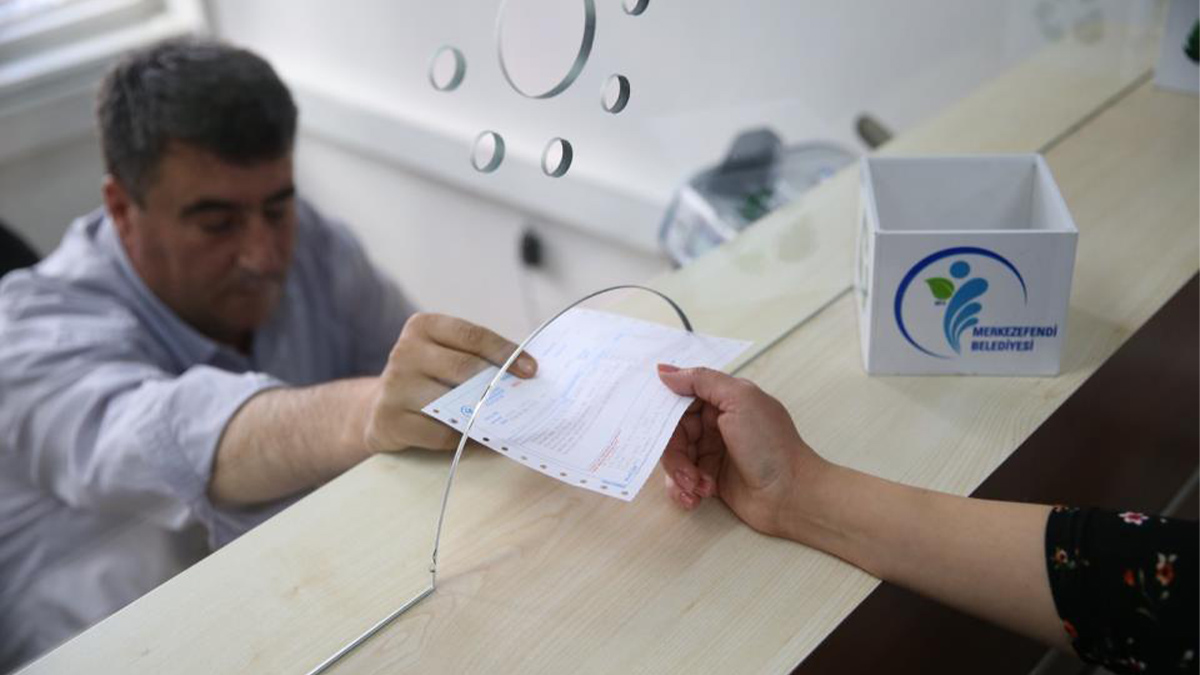 Merkezefendi’de vezneler hafta sonu da hizmet verecek