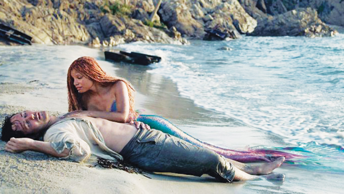 Deniz kızı Ariel nihayet ‘insan oldu’