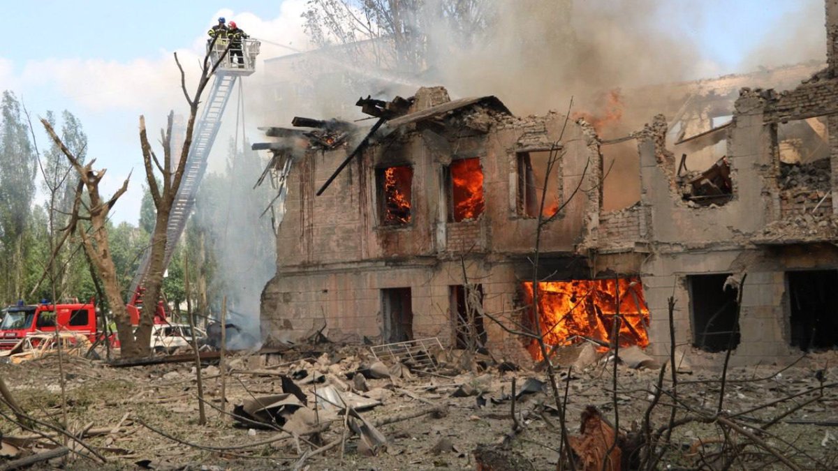 Rusya hastaneye saldırdı: 2 ölü, 30 yaralı