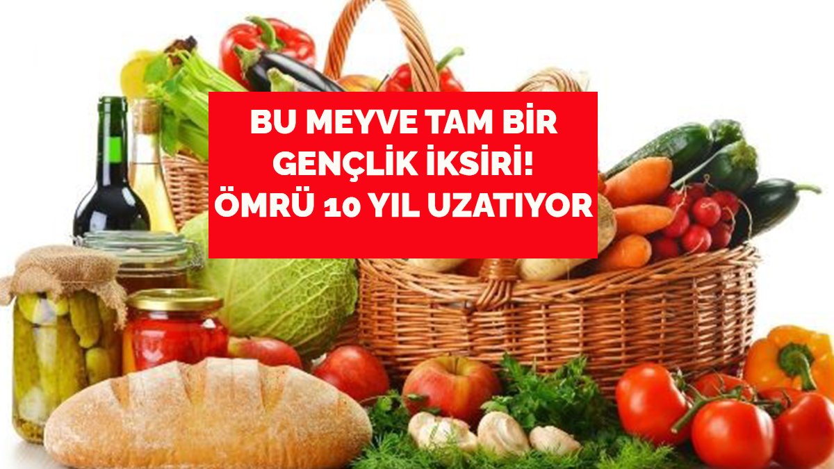 Bu meyve tam bir gençlik iksiri! Ömrü uzatıyor, damar sağlığını koruyor