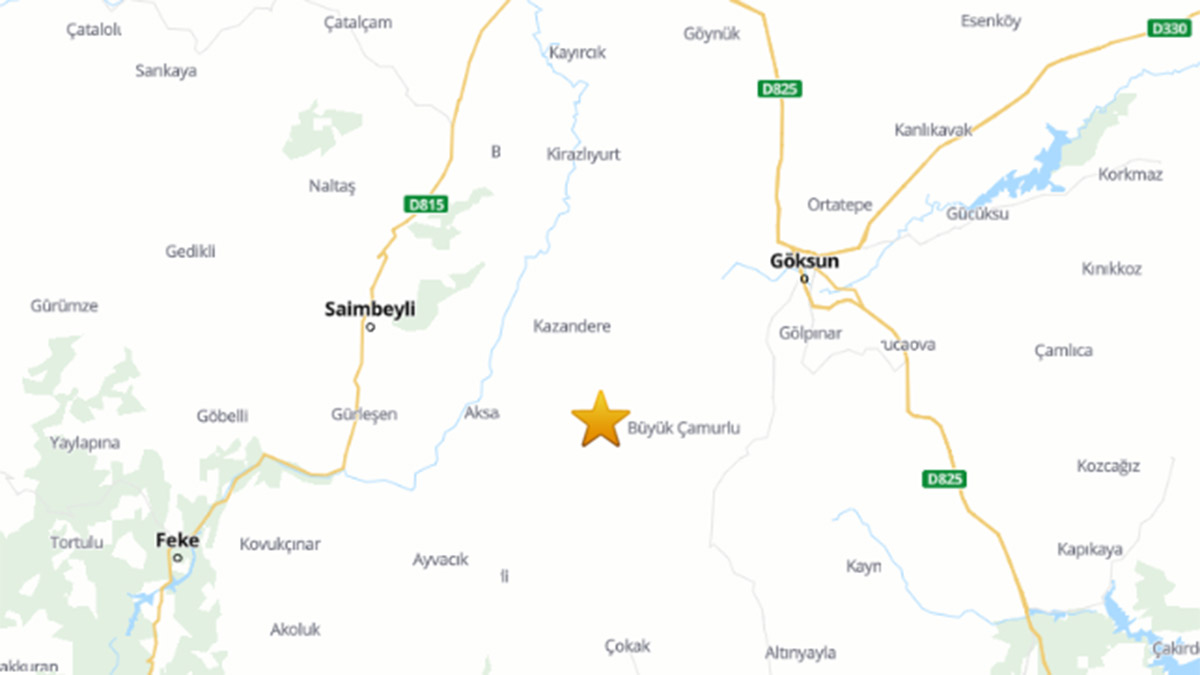 Kahramanmaraş'ta deprem |Son depremler