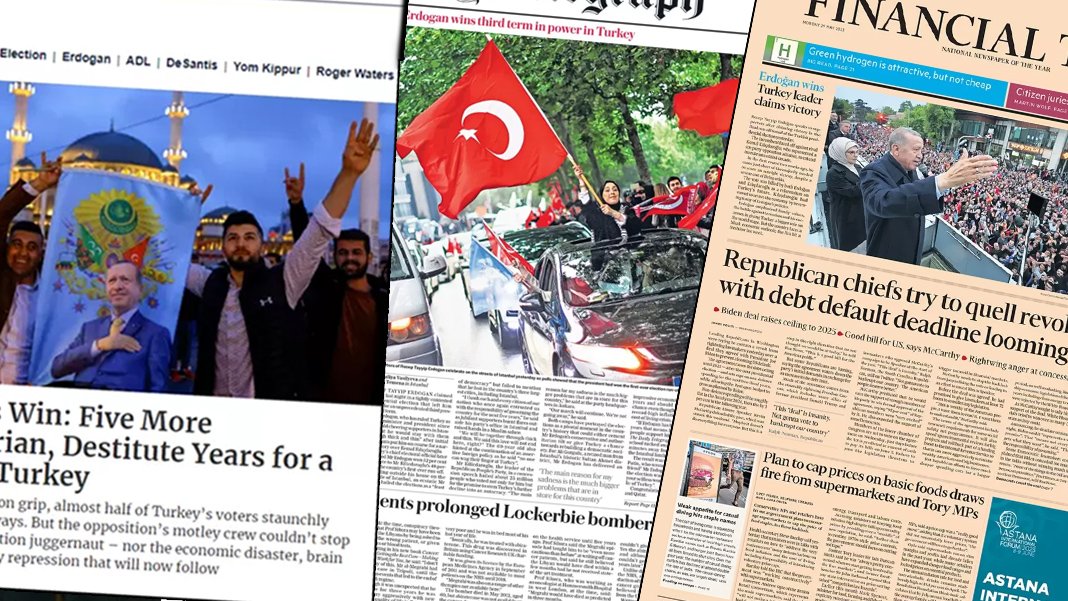 Dünya basını Erdoğan'ın zaferini böyle gördü: Politika değiştireceğine dair çok az işaret var