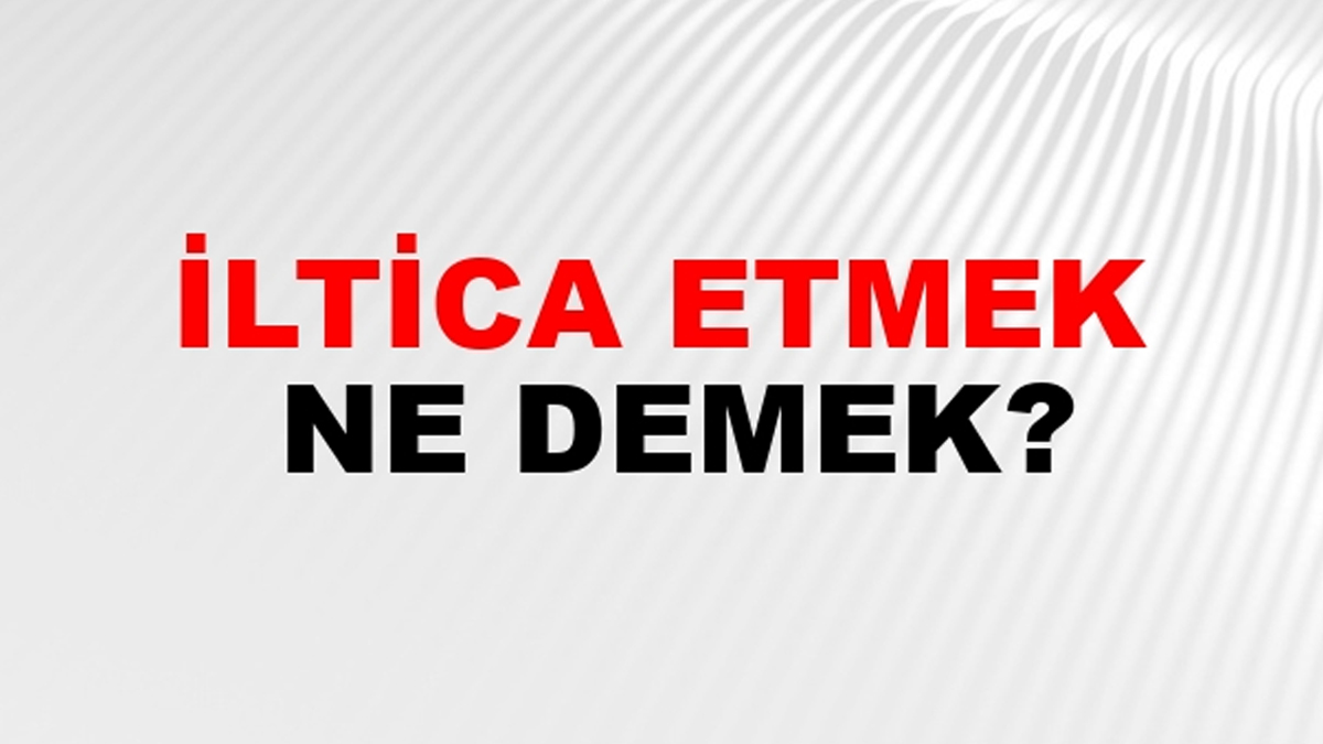 lltica Etmek Ne Demek?
