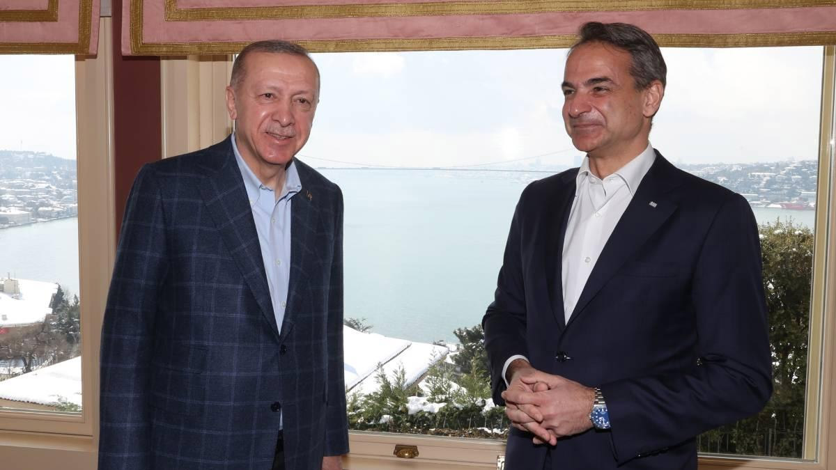 Miçotakis'ten Erdoğan'a tebrik telefonu