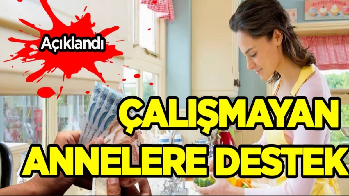 Çalışmayan annelere kesenin ağzı açıldı! O şartla 1510 TL çocuk yardımı verilecek: Dev proje başlıyor