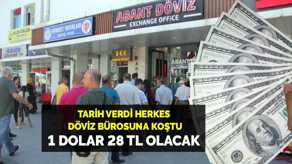Dünya devi piyasaları salladı! 1 doların 28 TL olacağı tarihi duyurdu