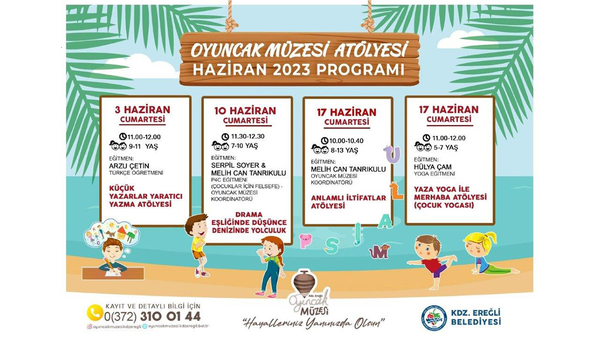 Oyuncak Müzesi haziran ayı atölye programı açıklandı