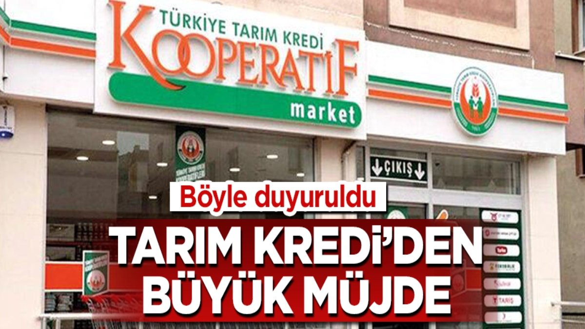 Tarım Kredi Market'ten Mayıs sonu müjdesi! Fiyatlar düştü!