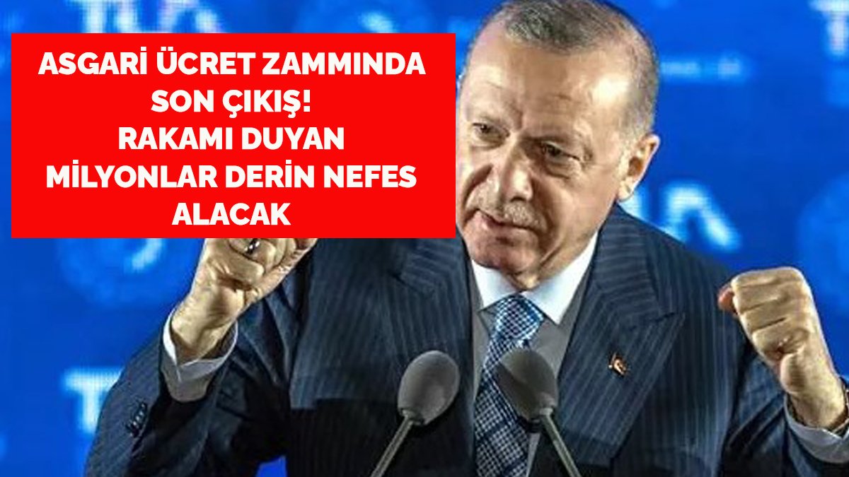 Asgari ücret zammında son çıkış! Beklenen zam oranı belli oldu: Son dakika açıklaması geldi