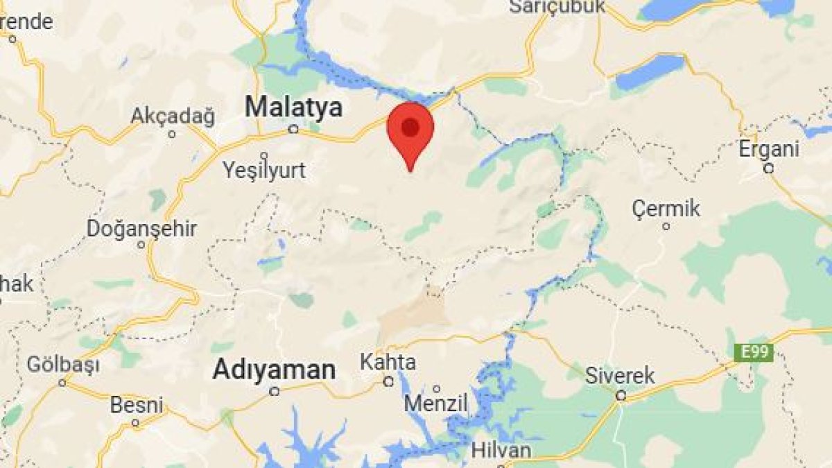 Malatya'da 3,5 büyüklüğünde deprem