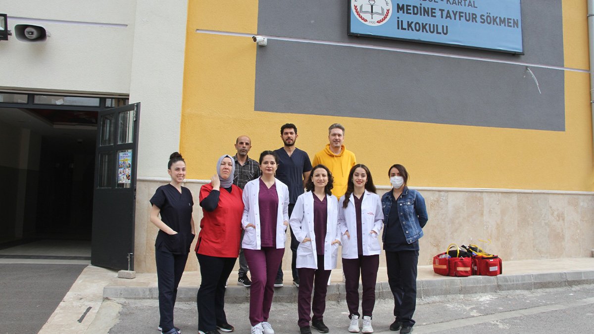 Kartal Belediyesinden birinci sınıf öğrencilerine ağız ve diş sağlığı taraması