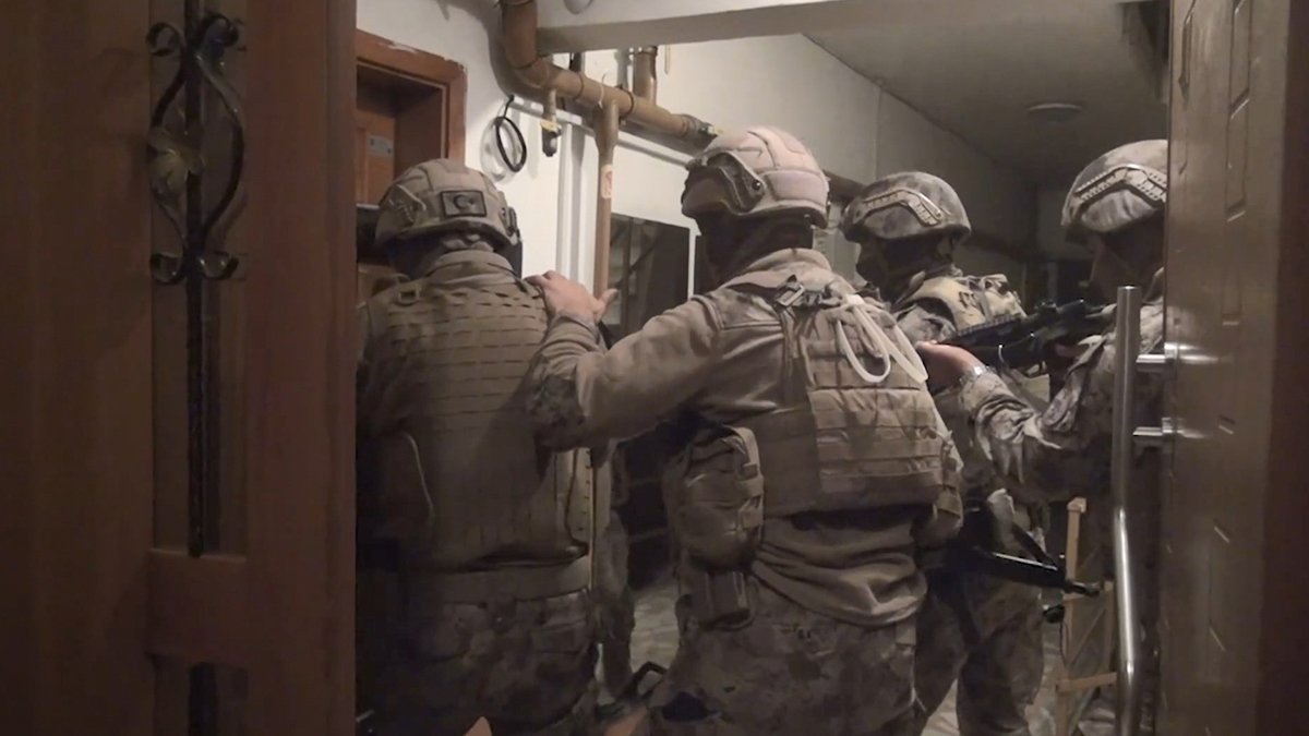 IŞİD operasyonunda 7 şüpheli gözaltına alındı