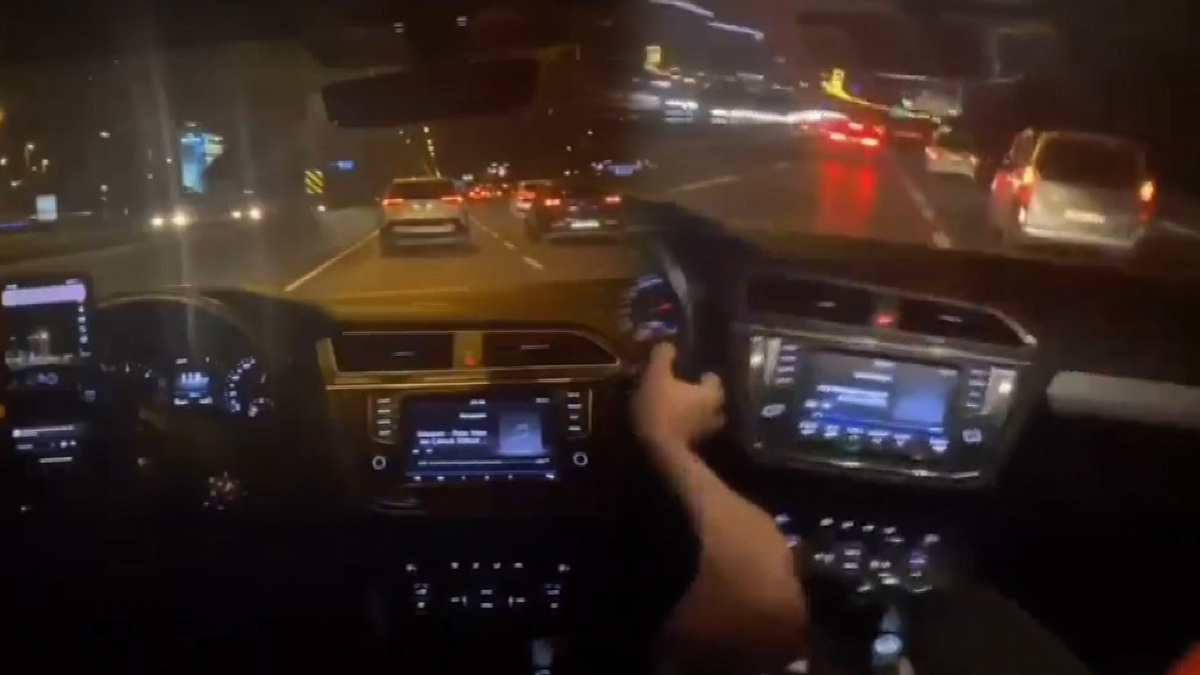 Durmak bilmeyen makas! TEM'de başlayan makasa E5'e kadar devam etti ve...