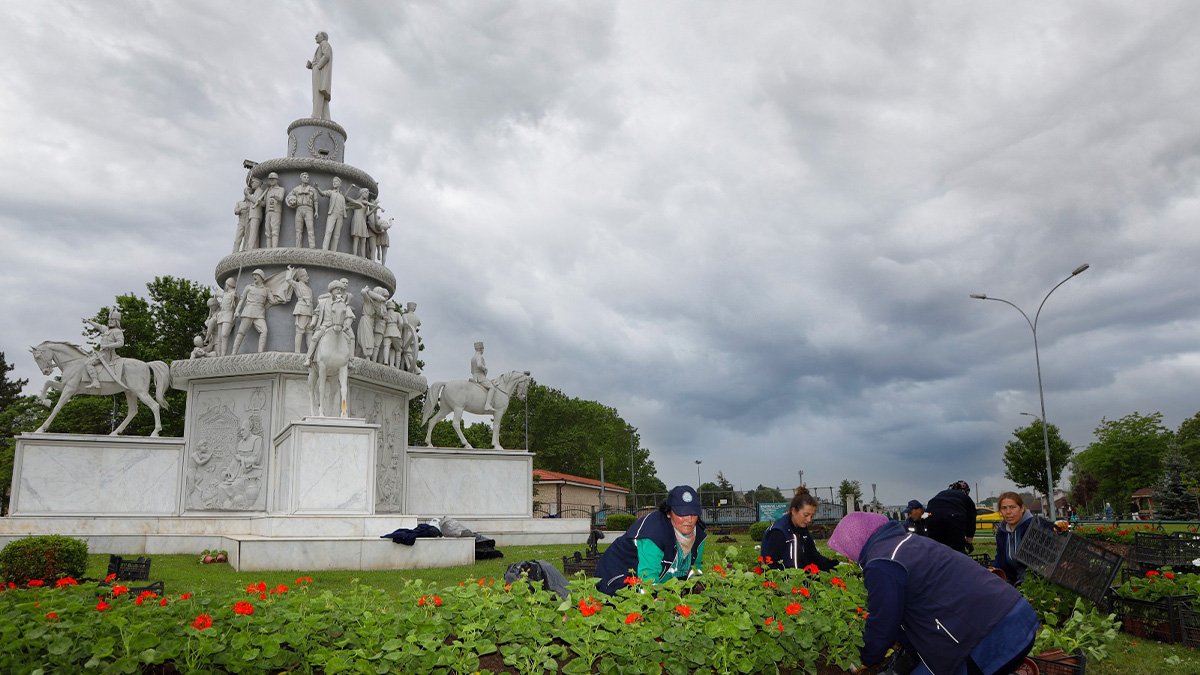 Eskişehir çiçek bahçesine dönüşecek