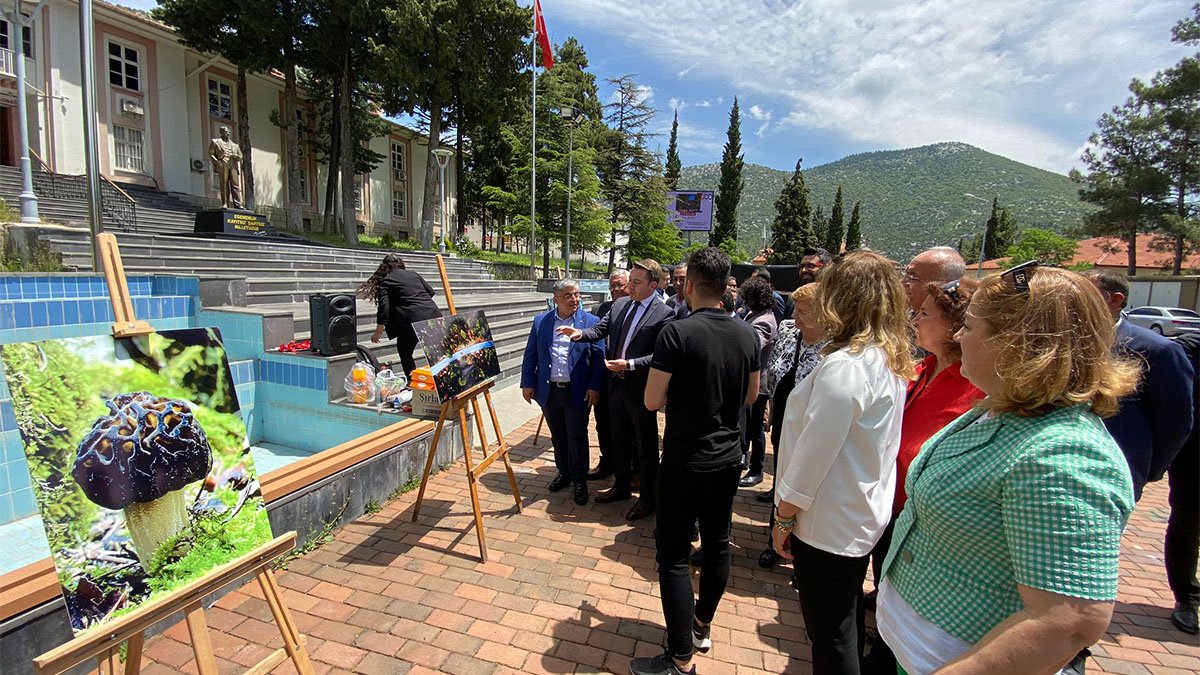 ATASEM kursiyerlerinden fotoğraflarla Akseki Sergisi