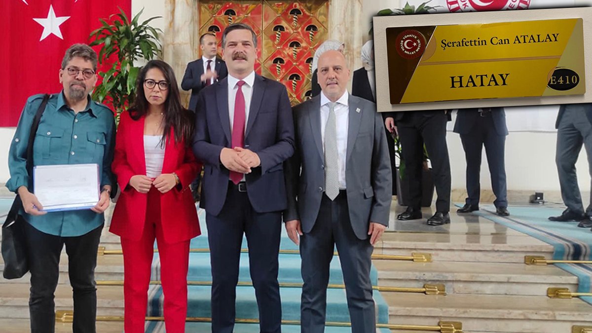 Vekil seçilen Atalay'ın Meclis'e kaydı yapıldı: Derhal Can’a Özgürlük