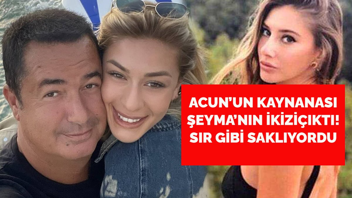 Acun Ilıalı'nın kaynanası Şeyma'nın ikizi çıktı! Sır gibi saklıyordu