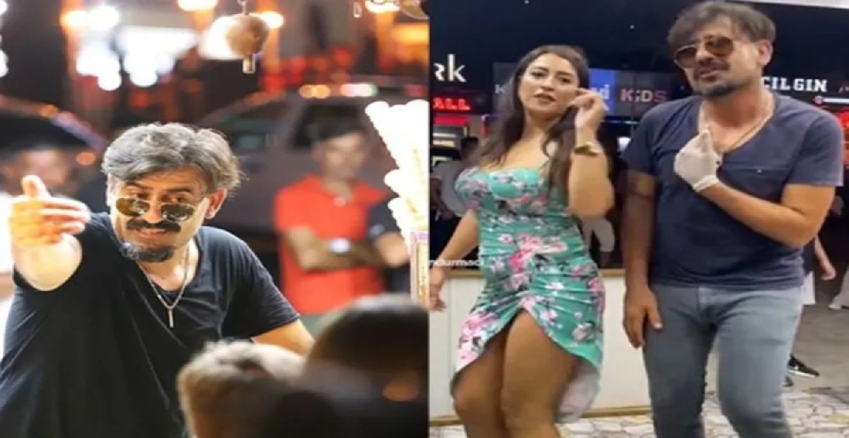 Çılgın Dondurmacı'nın müşterisiyle baş döndüren dansı! İzleyenler bir daha izledi: Beğeni rekoru kırdı