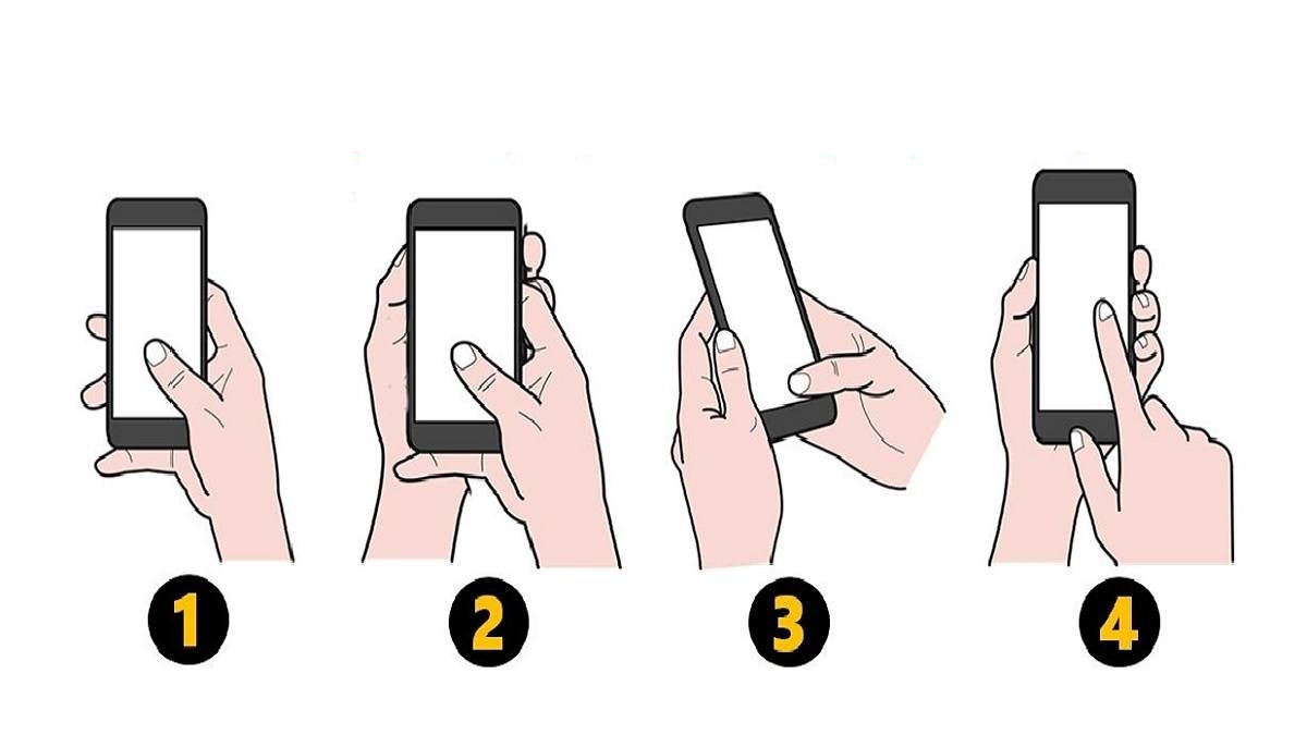 Telefonu tutma şekliniz kişiliğinizi ortaya çıkarıyor! İşte karakter analizi yapan kişilik testi