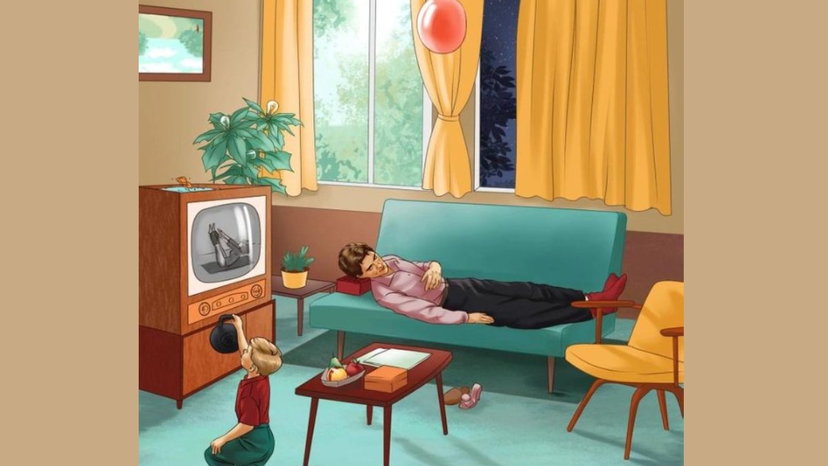 Bu salon resmindeki 7 gizli mantık hatasını bulanların IQ seviyesi en az 160 çıkıyor! İnsanların %90'nı bulamadı!