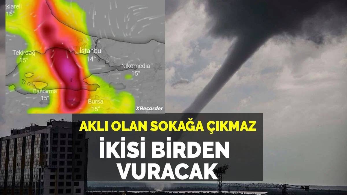 Sağanak yağmur o illerde hayatı felç edecek! Sel, fırtına, hortum bir arada: Felaket kapıda