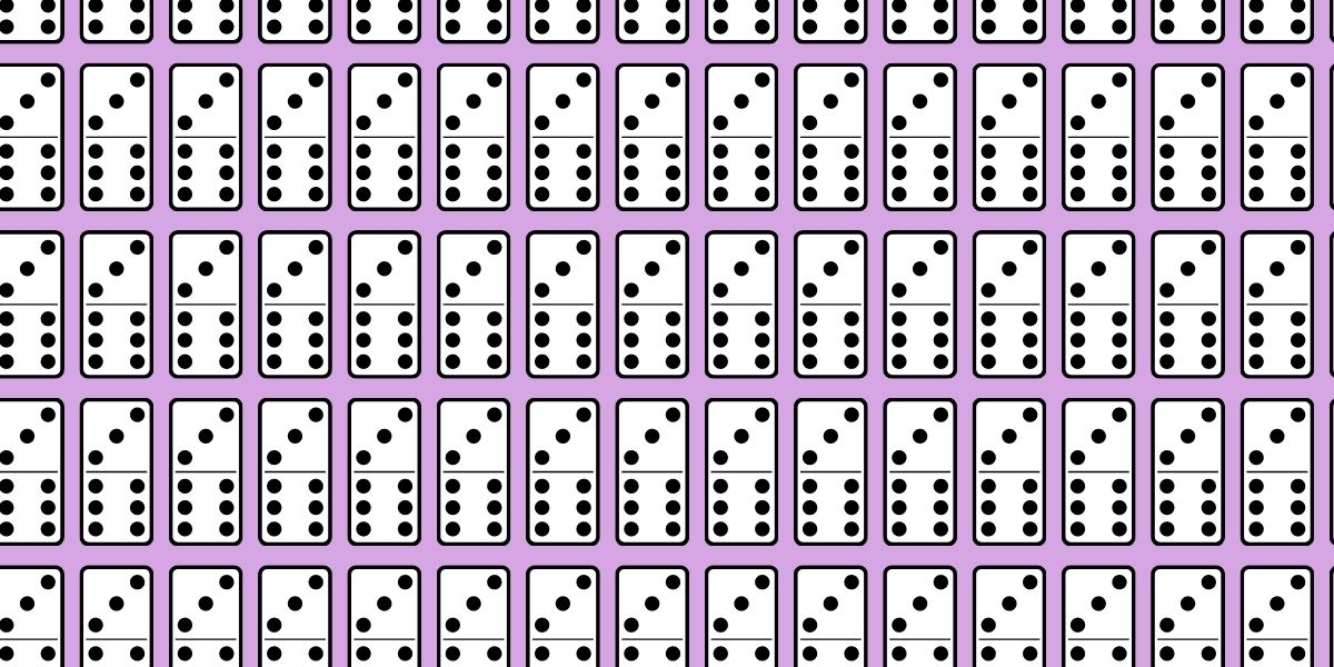 Gözlem zeka oyunu: Tek domino taşını 15 saniyeden daha kısa sürede fark edebilir misiniz? Görsel becerilerinizi test edin!