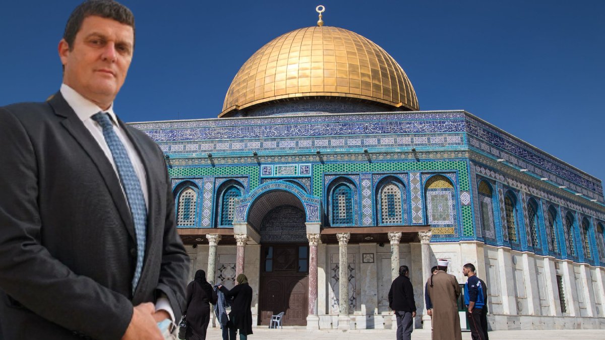 İsrailli milletvekilinden tartışma yaratan öneri: Mescid-i Aksa’yı bölelim