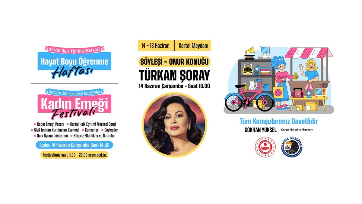 ‘Kadın Emeği Festivali’ ile İstanbullu kadınlar, Kartal’da buluşacak