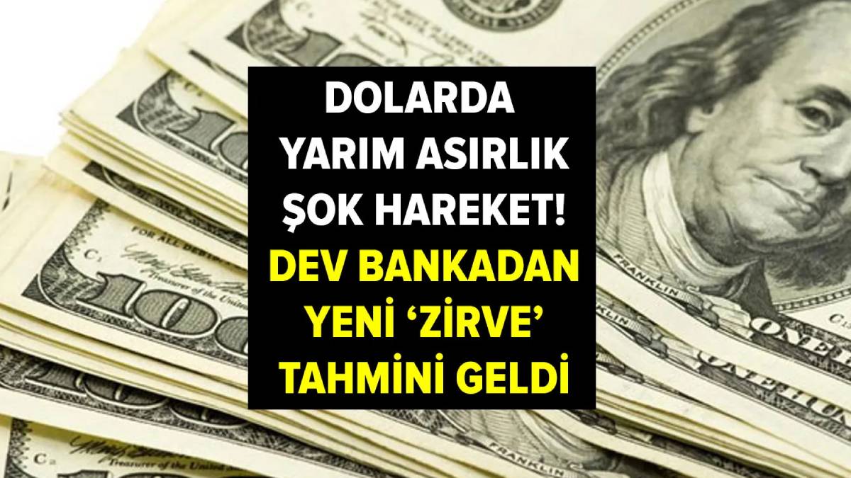 Dünyaca ünlü bankadan flaş dolar hamlesi! Mehmet Şimşek seçilir seçilmez hemen bunu yaptılar