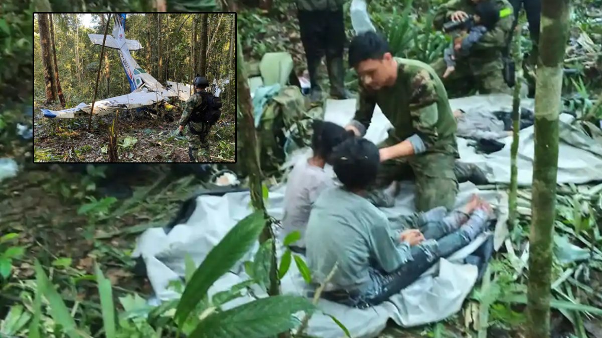 Kolombiya'daki uçak kazasında mucize: Dört çocuk 40 gün sonra sağ bulundu