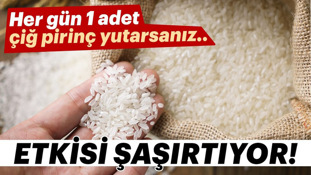 Zayıflamanın formülü pirinçte! Pirinç diyeti ile 2 ayda 14 kilo verebilirsiniz