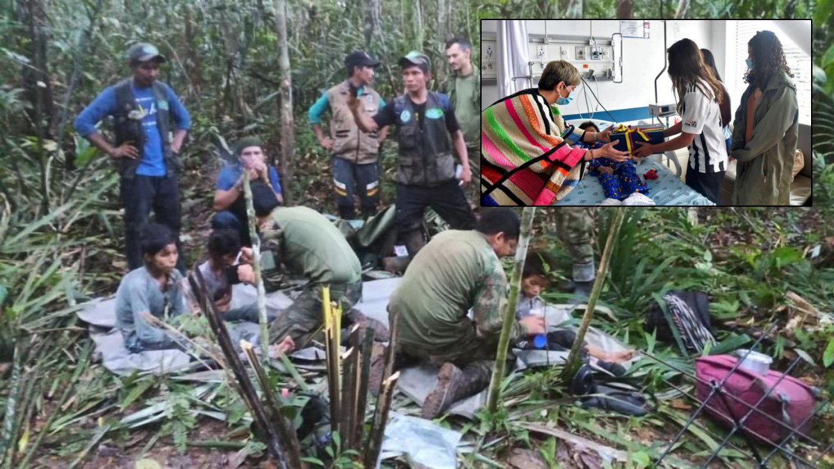 Amazon'da 40 gün hayatta kalmışlardı: Mucize çocuklar ailelerine kavuştu